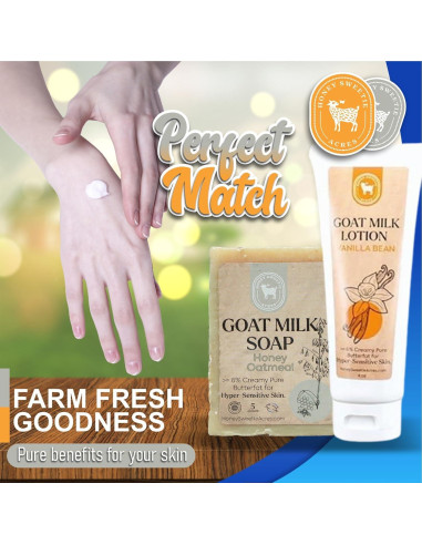 Paquete Cuidado Piel Hecho a Mano Honey Sweetie Acres 255g