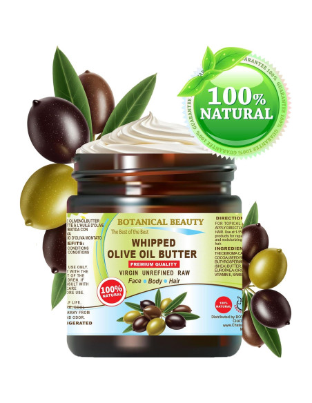 Mantequilla de Aceite de Oliva Orgánica 236.6 ml - Chateau Cosmetics