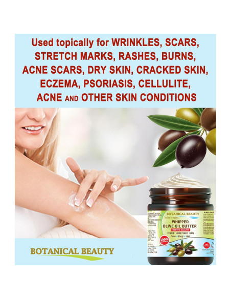 Mantequilla de Aceite de Oliva Orgánica 236.6 ml - Chateau Cosmetics