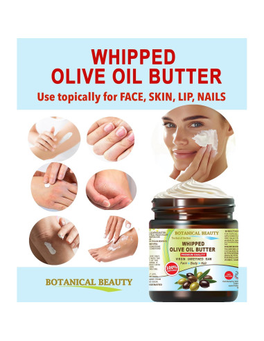 Mantequilla de Aceite de Oliva Orgánica 236.6 ml - Chateau Cosmetics