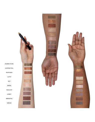 Lápiz de Color Nudestix Rocío Wap - Sombra, Delineador y Prebase