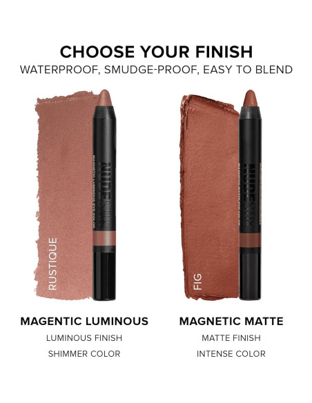 Lápiz de Color Nudestix Rocío Wap - Sombra, Delineador y Prebase