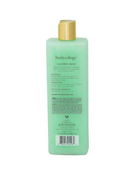 Jabón Corporal Bodycology Pepino y Melón 454 g