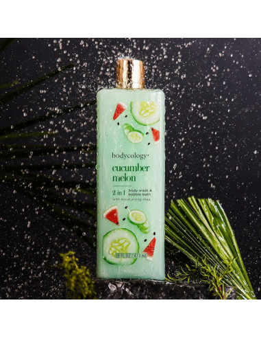 Jabón Corporal Bodycology Pepino y Melón 454 g