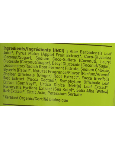 Jabón Corporal Desert Essence Manzana Verde y Jengibre 236.6 ml