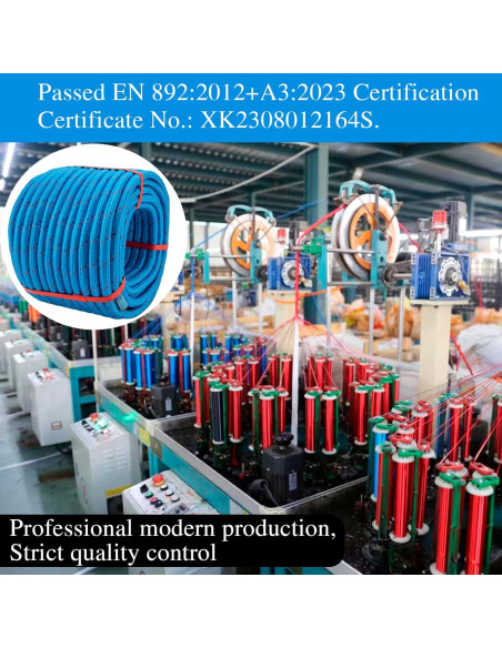 Cuerda trenzada de poliéster CMood 1.27 cm x 38.1 m 8400 kg