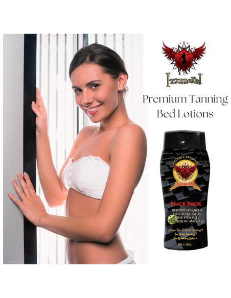 Loción Bronceadora Oscura Inmoral 2000XXX 396g Anti-Envejecimiento