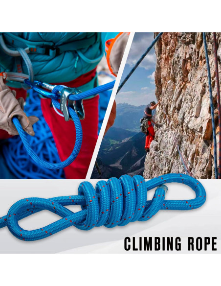 Cuerda trenzada de poliéster CMood 1.27 cm x 38.1 m 8400 kg