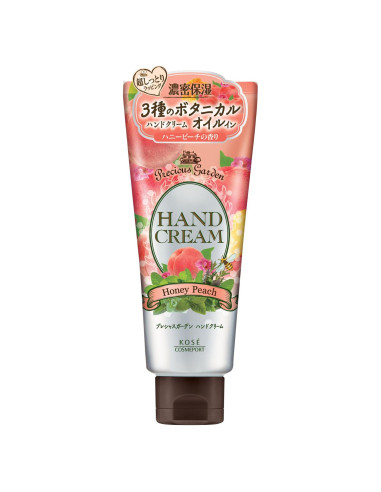 Crema de Manos KOSE Jardín Precioso Durazno y Miel 82g