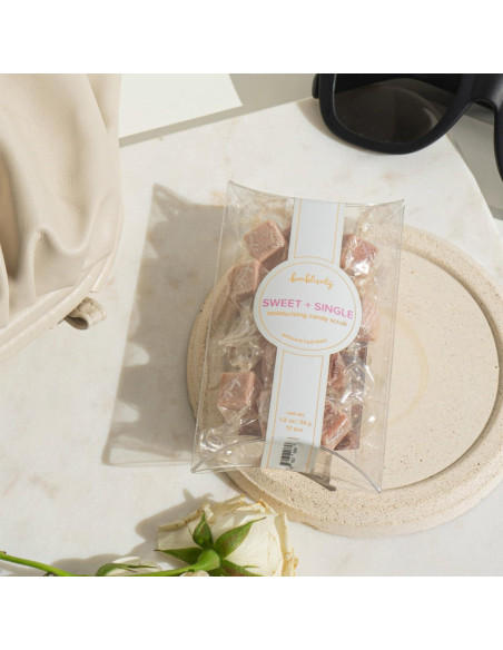 Set de 12 Cubos Exfoliantes de Azúcar Bonblissity Vainilla