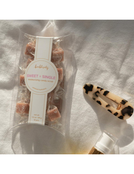 Set de 12 Cubos Exfoliantes de Azúcar Bonblissity Vainilla