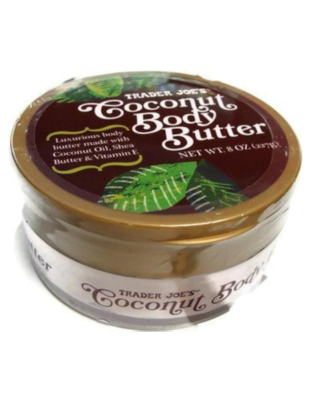 Manteca Corporal de Coco Trader Joe's 5 x 227 g Libre de Crueldad