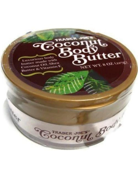 Manteca Corporal de Coco Trader Joe's 5 x 227 g Libre de Crueldad