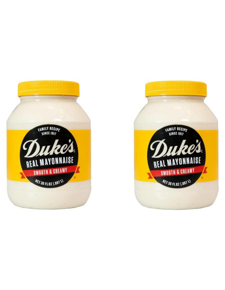 Mayonesa Dukes Suave y Cremosa 2 x 30 oz (60 oz total)