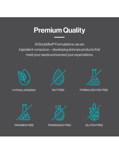 Aceite de Masaje BodyMed Formulations 226.8 g - Sin Fragancia