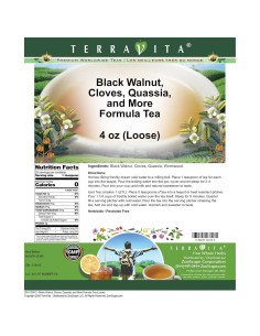 Té de Hierbas Sueltas TerraVita 113.4 g - Nogal Negro, Clavos, Quassia 2