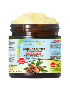 Mantequilla de Aceite de Argán Pura Natural 118 ml - Chateau Cosmetics