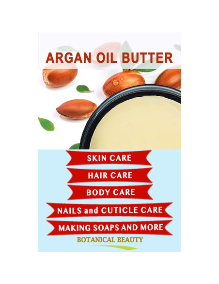Mantequilla de Aceite de Argán Pura Natural 118 ml - Chateau Cosmetics