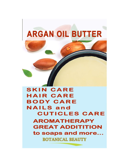 Mantequilla de Aceite de Argán Pura Natural 118 ml - Chateau Cosmetics