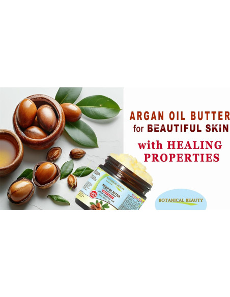 Mantequilla de Aceite de Argán Pura Natural 118 ml - Chateau Cosmetics