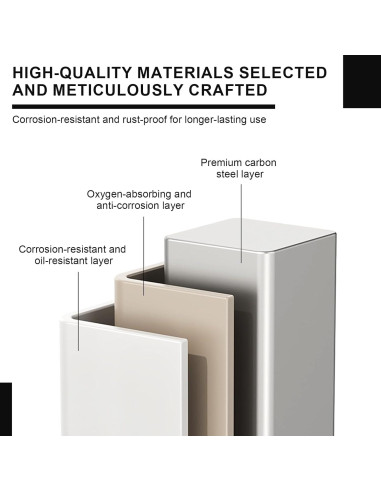 Organizador de Almacenamiento Doble Capa Fortuccai Gris 39x29.5 cm