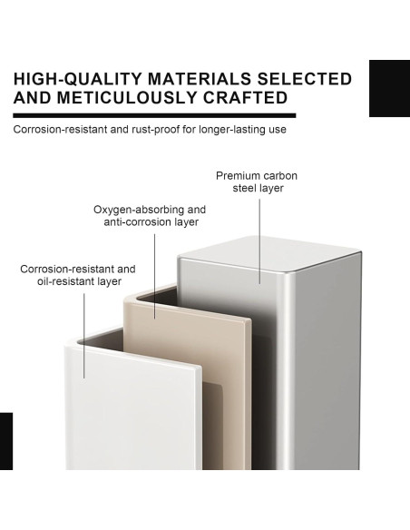 Organizador de Almacenamiento Doble Capa Fortuccai Gris 39x29.5 cm