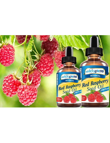 Aceite de Semilla de Frambuesa Roja MyVidaPure 15 ml Puro Virgen