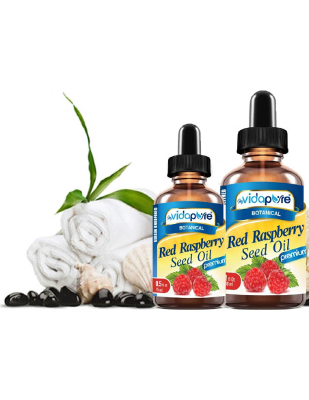 Aceite de Semilla de Frambuesa Roja MyVidaPure 15 ml Puro Virgen