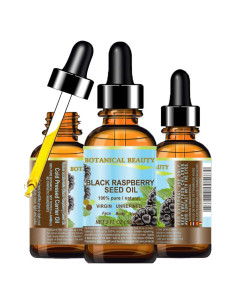 Aceite de Semilla de Frambuesa Negra 100% Puro 60 ml - Botanical Beauty