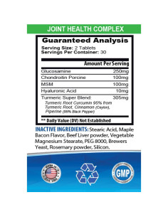 Suplemento Articular para Perros y Gatos - Happy Pet Vitamins - 120 Tabletas 2