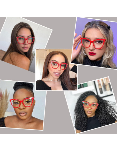 Gafas de luz azul Zeelool Hilary FX0206 para mujeres - Marco mariposa Gafas de luz azul Zeelool Hilary FX0206 para mujeres - Marco mariposa