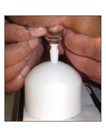 Herramienta Inserción Lentes Contacto DMV Copa Escleral 5cm