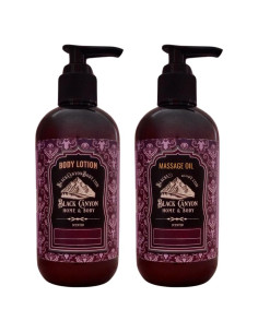 Loción Corporal y Aceite de Masaje Black Canyon 355 ml