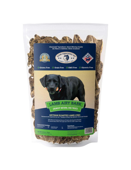 Treats de Pulmón de Cordero Clear Conscience 79.4g - Keto