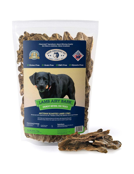 Treats de Pulmón de Cordero Clear Conscience 79.4g - Keto