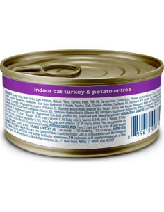 Comida Húmeda para Gatos Blue Buffalo Basics Pavo 85g x24 2