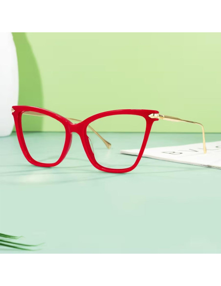 Gafas de luz azul Zeelool Hilary FX0206 para mujeres - Marco mariposa Gafas de luz azul Zeelool Hilary FX0206 para mujeres - Marco mariposa