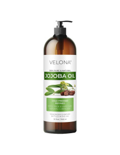 Aceite de Jojoba Velona 946 ml 100% Puro y Natural Hidratante