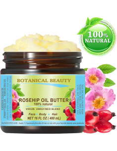 Mantequilla de Rosa Mosqueta Pura Virgen 480 ml - Chateau Cosmetics 2