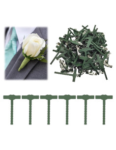 90 Alfileres de Seguridad Verde HINGTAI para Boutonniere