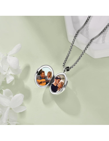 Collar Medallón San Miguel YFN Plata Esterlina 925 22"