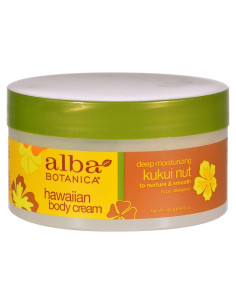 Crema Corporal Hidratante Profunda Alba Botanica 184 g Nuez Kukui
