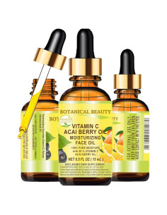 Aceite Facial Belleza Botánica Acai Berry 20% Vitamina C 14.79 ml