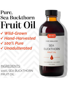 Aceite de Espino del Mar Sibu 60 ml - Omega 7 Orgánico 2