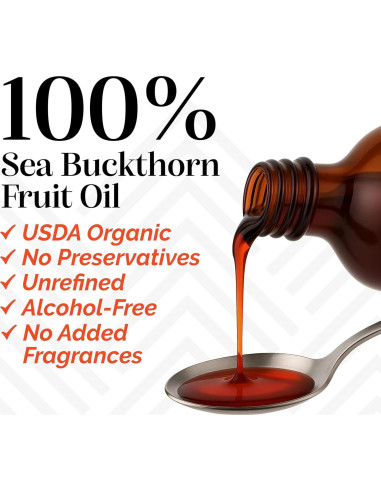 Aceite de Espino del Mar Sibu 60 ml - Omega 7 Orgánico