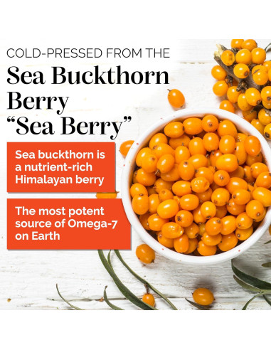 Aceite de Espino del Mar Sibu 60 ml - Omega 7 Orgánico