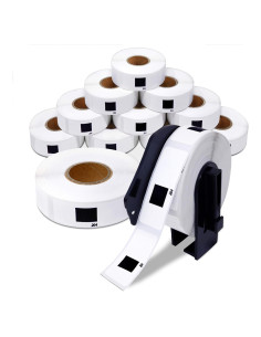 Etiquetas térmicas Aegis Adhesives DK-1204 12 rollos 4800 etiquetas