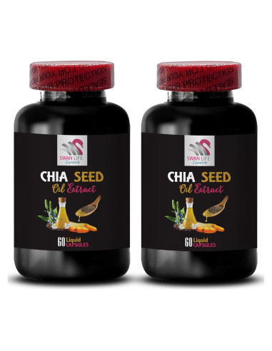 Suero Hidratante Vegano SWAN LIFE - Aceite Semilla Chía 2 Botellas