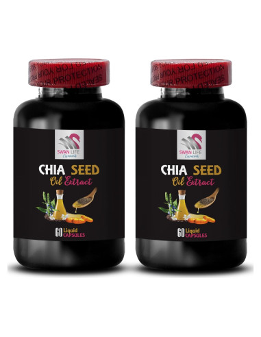 Extracto de Aceite de Semilla de Chía SWAN LIFE 120 Cápsulas