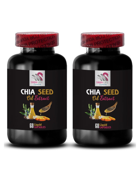 Extracto de Aceite de Semilla de Chía SWAN LIFE 120 Cápsulas